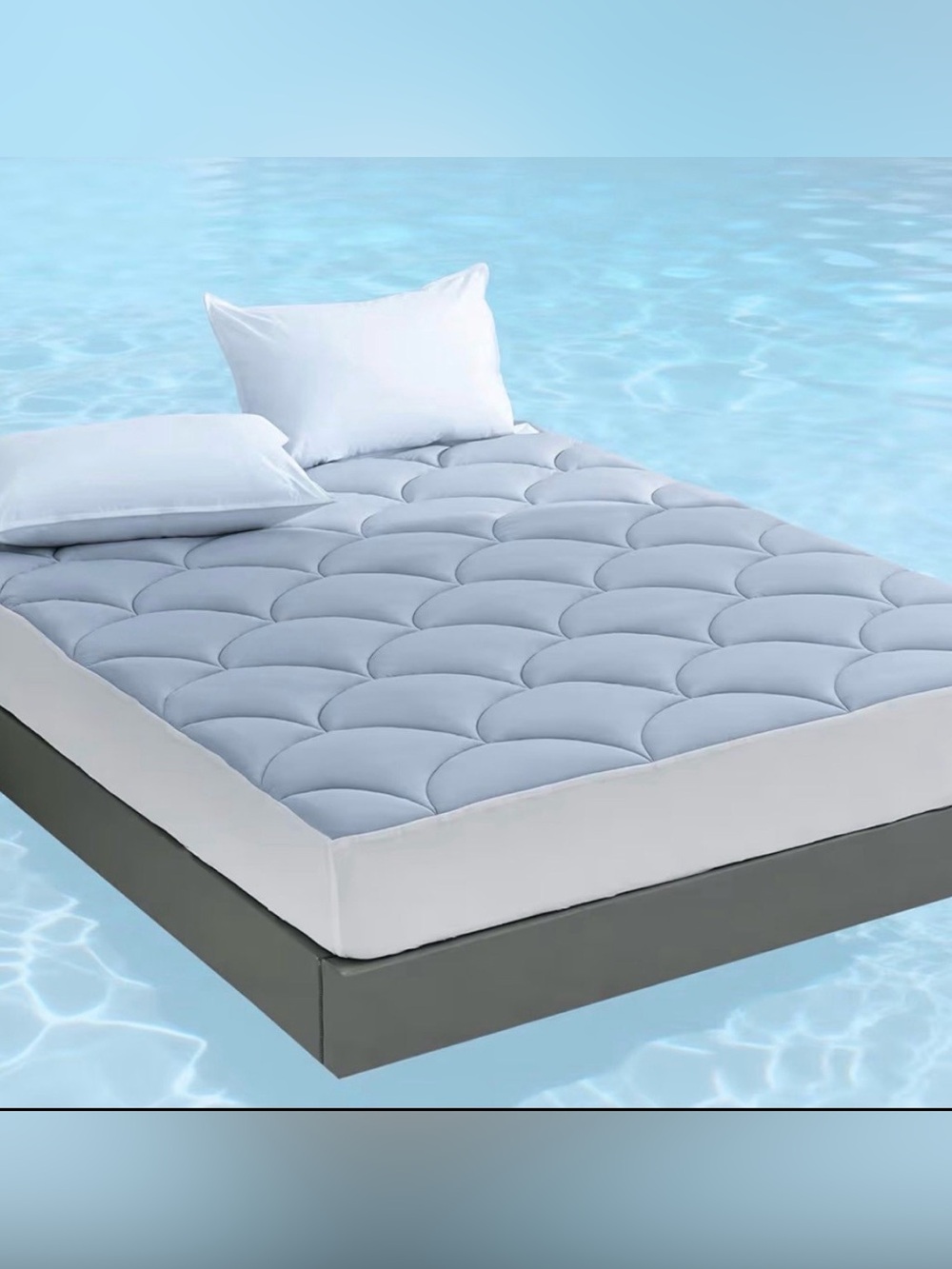 YOUR MOON Queen Size Cooling Mattress Pad Queen